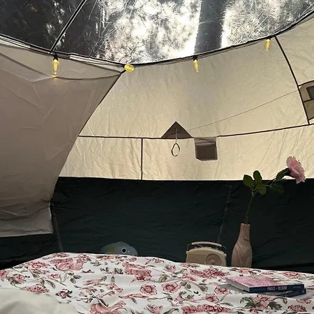 Luksustelt Glamp'in Pink Avala Vrcin